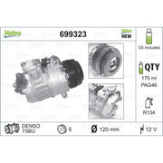 Valeo Air Conditioning Compressor 699323