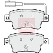 Apec Rear Brake Pad Set PAD1776