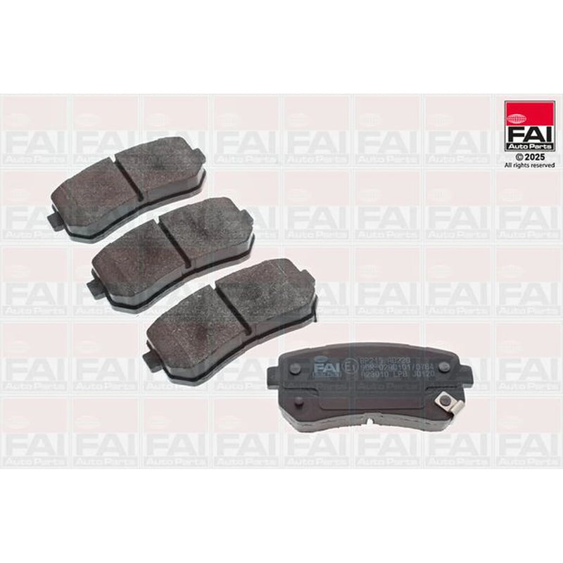FAI Rear Brake Pad Set BP215