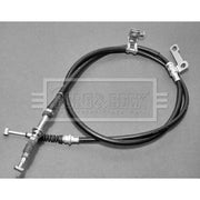 Borg & Beck Handbrake Cable Left Rear BKB2067