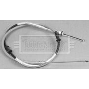 Borg & Beck Handbrake Cable Right Rear BKB2864