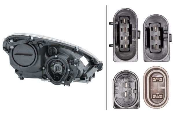 Hella Headlight Headlamp PY21W Left