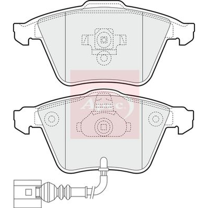 Apec Front Brake Pad Set PAD1452