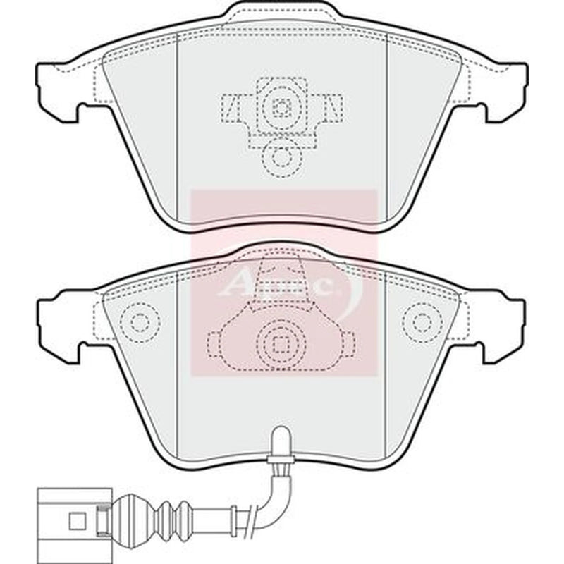 Apec Front Brake Pad Set PAD1452