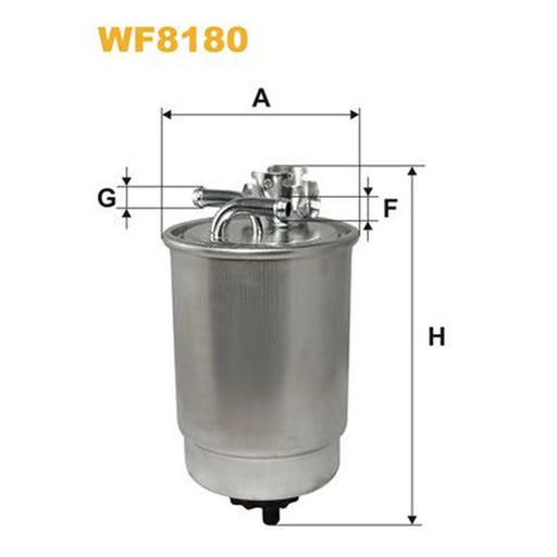 WIX Fuel Filter Element WF8180