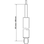 KYB Shock Absorber Damper Strut Rear 343833