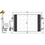 NRF Air Conditioning Condenser 35226