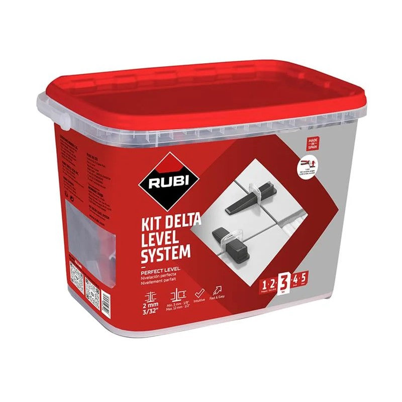 RUBI TILING TOOLS Delta Level System Kit - 03958