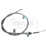 Borg & Beck Handbrake Cable Left Rear BKB3959