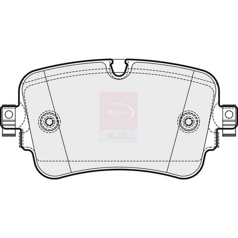 Apec Rear Brake Pad Set PD3775