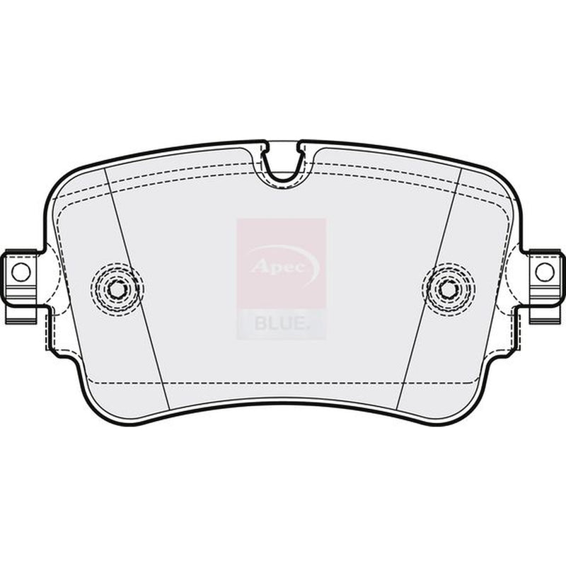 Apec Rear Brake Pad Set PD3775