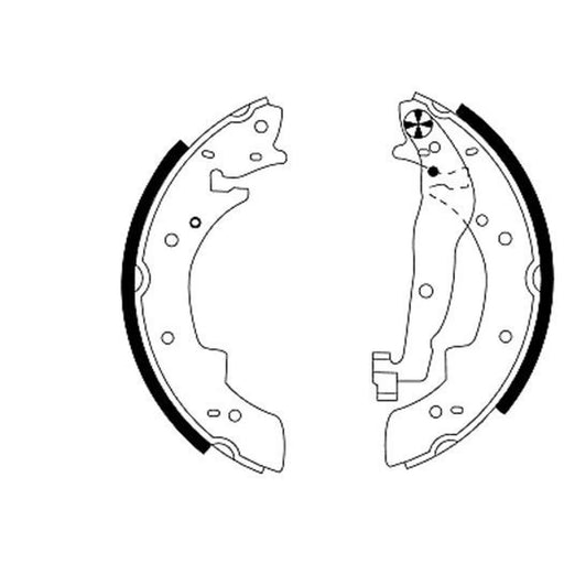 Textar Brake Shoe Set Axle Kit 91033800
