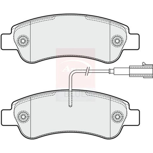 Apec Rear Brake Pad Set PD3381