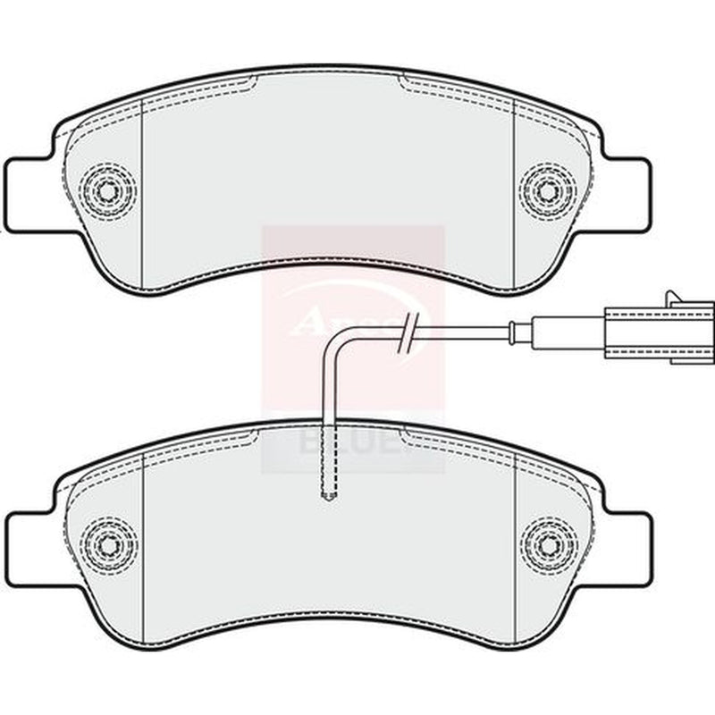 Apec Rear Brake Pad Set PD3381