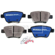 Borg & Beck 4 x Rear Brake Pad Set BBP2242
