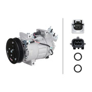Hella Air Conditioning Compressor 8FK 366 201-571