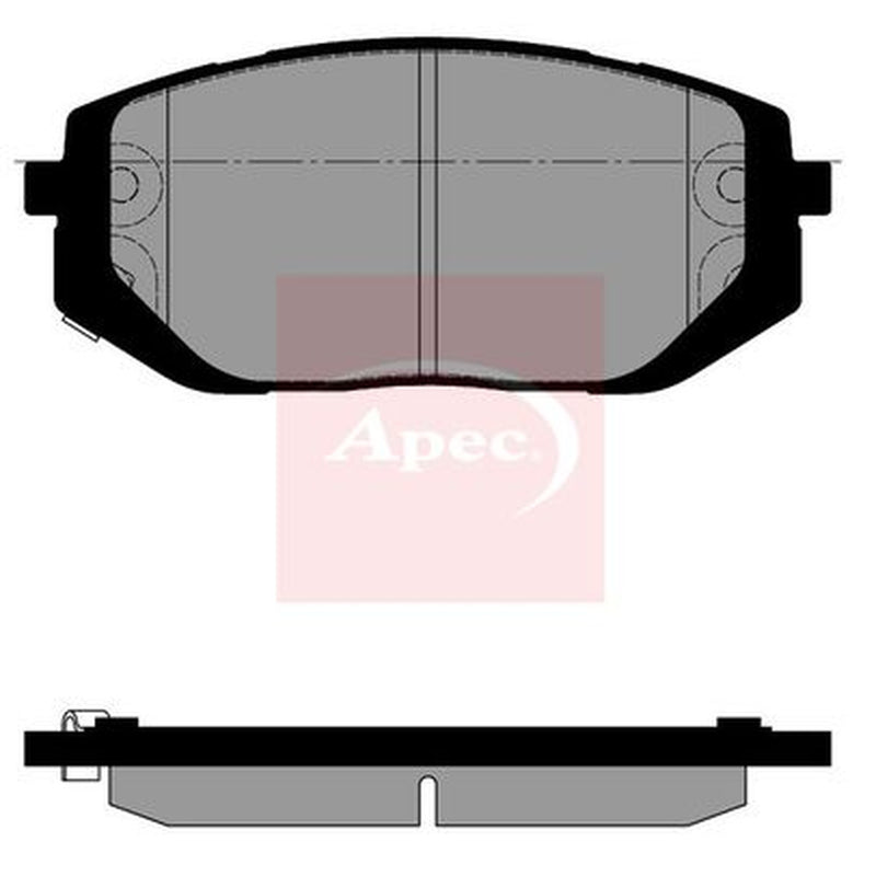 Apec Front Brake Pad Set PAD2532
