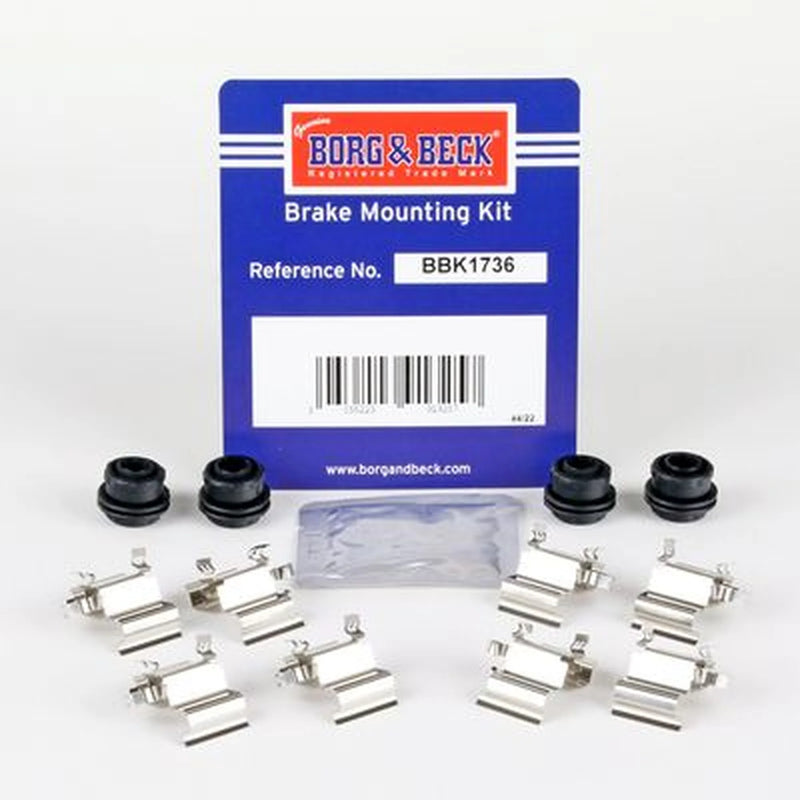 Borg & Beck Brake Pad Accessory Fitting Kit Front BBK1736
