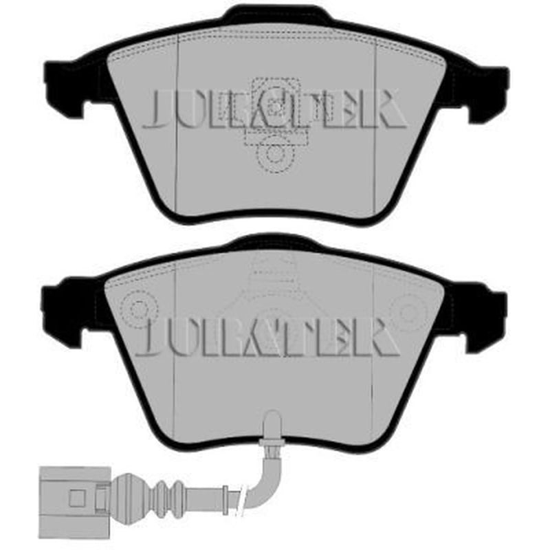 Juratek Front Brake Pad Set JCP1765