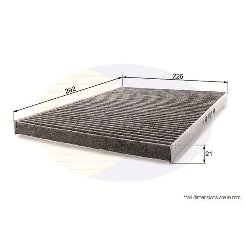 Comline Cabin Air Filter (Pollen Filter) EKF238A