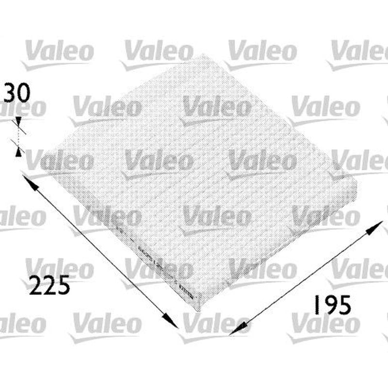Valeo Cabin Air Filter (Pollen Filter) 698512