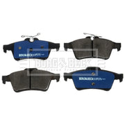 Borg & Beck 4 x Rear Brake Pad Set BBP1938