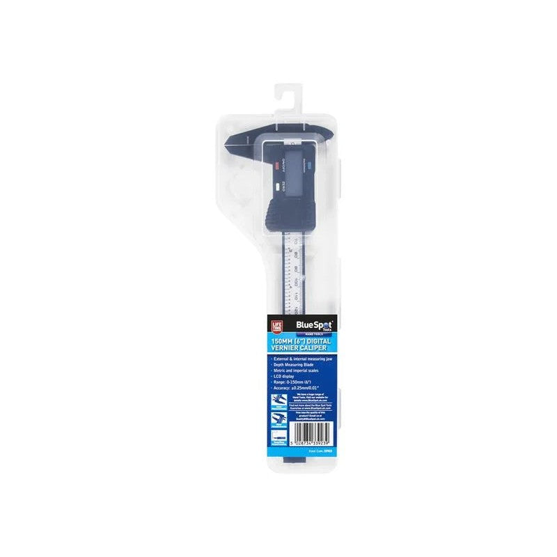 BlueSpot Tools Digital Vernier Caliper 150mm (6in) - 33923
