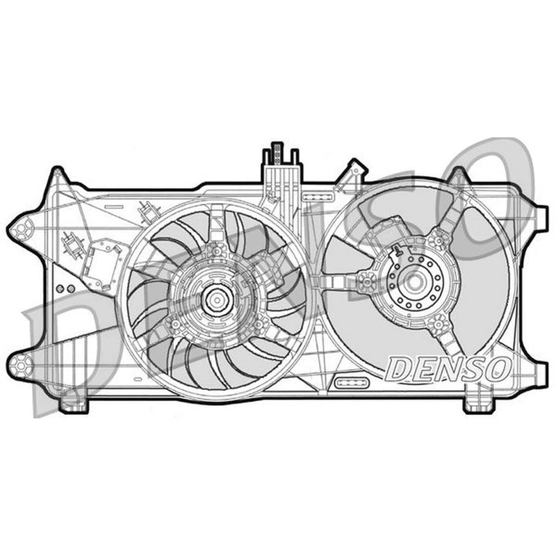 Denso Engine Cooling Fan DER09026