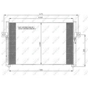 NRF Air Conditioning Condenser 35389