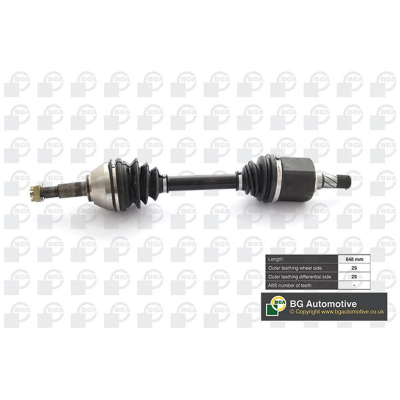 BGA CV Drive Shaft Driveshaft Front Left DS6317L