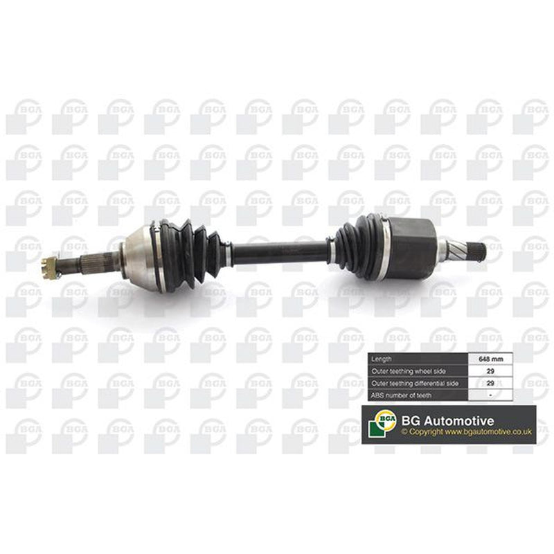 BGA CV Drive Shaft Driveshaft Front Left DS6317L