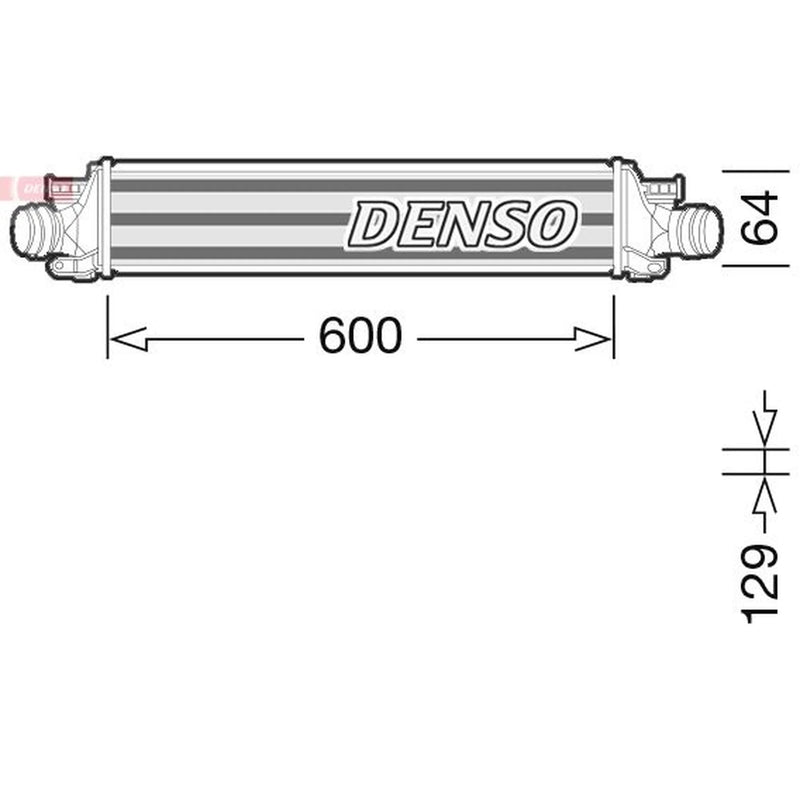 Denso Intercooler (Charge Air Cooler) DIT15001