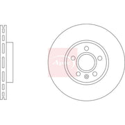 Apec 2 x Vented Front Brake Discs DSK3363