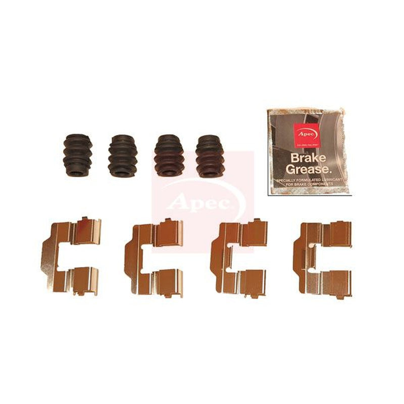 Apec Brake Pad Accessory Fitting Kit Front KIT1236