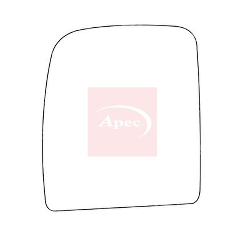 Apec Exterior Wing Mirror Glass Left AMS2811
