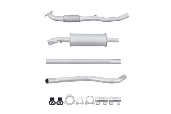 Hella 8LB 366 021-201 Front Muffler