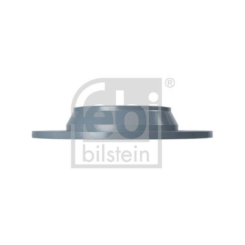 Febi 2 x Solid Rear Brake Discs 104853