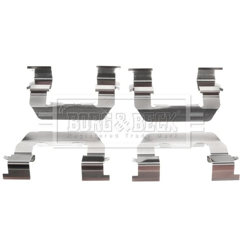 Borg & Beck Brake Pad Accessory Fitting Kit Front BBK1276