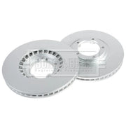 Borg & Beck 2 x Vented Front Brake Discs BBD6348