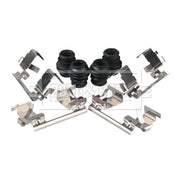 Borg & Beck Brake Pad Accessory Fitting Kit Front BBK1747