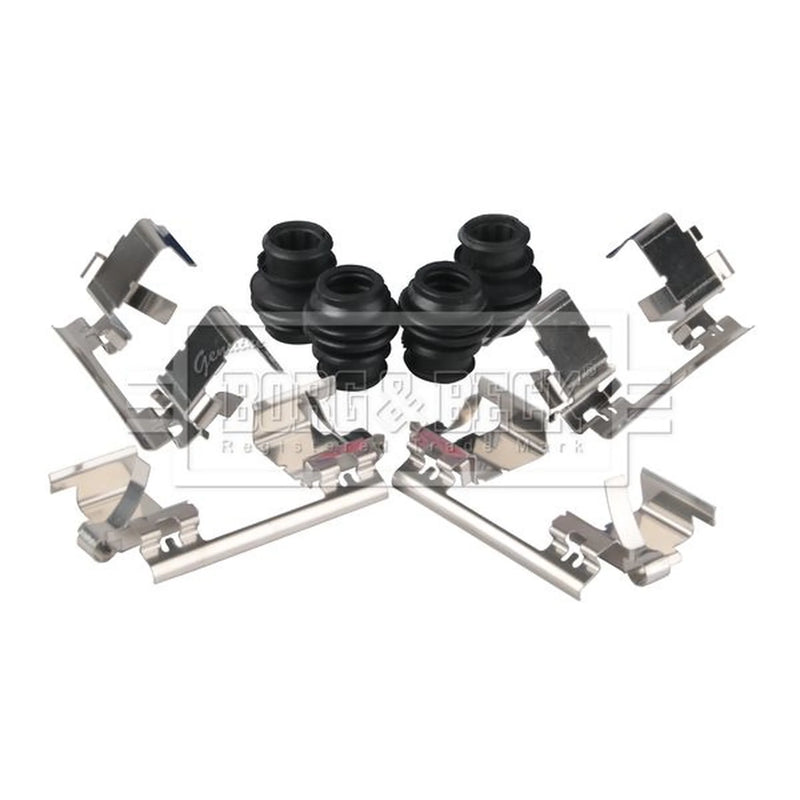 Borg & Beck Brake Pad Accessory Fitting Kit Front BBK1747