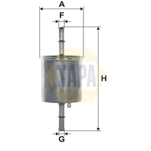 NAPA Fuel Filter Element NFF2245
