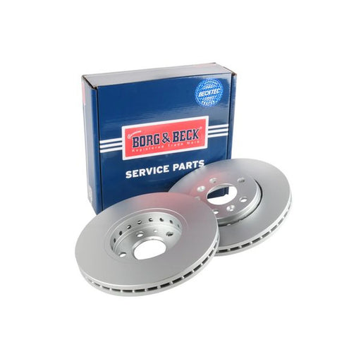 Borg & Beck 2 x Vented Front Brake Discs BBD5391