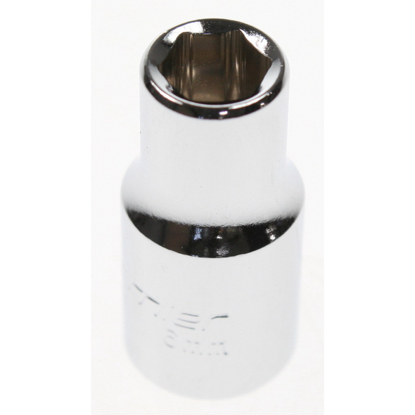 Sealey 1/4"dr socket 6mm 'mirror finish'