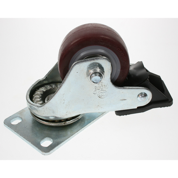 Sealey Wheel,castor, with brake (65x11x32x96)