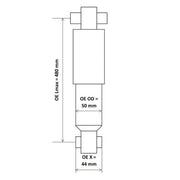 KYB Shock Absorber Damper Strut Rear 3417517