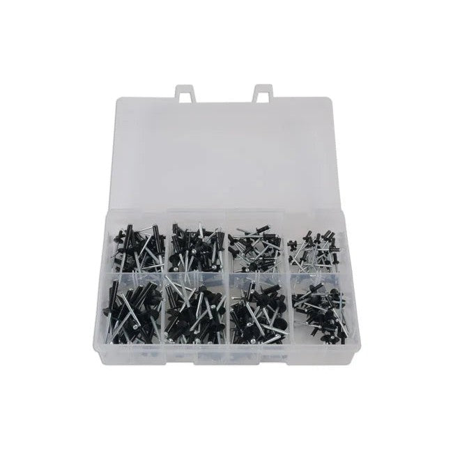 Connect Assorted Popular Black Rivets 200pc - CPL