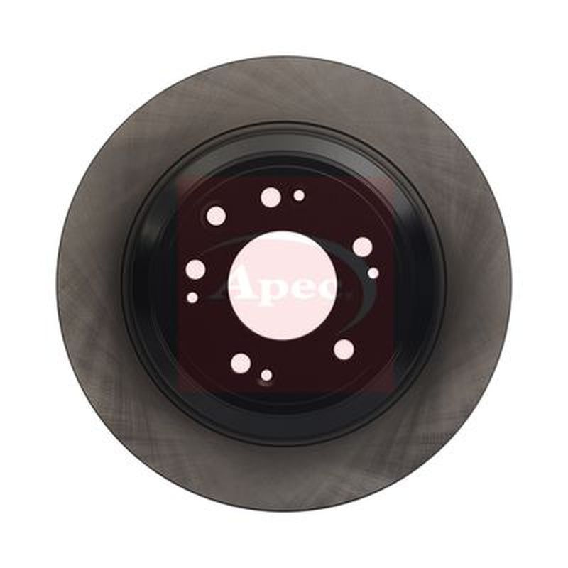 Apec 2 x Solid Rear Brake Discs DSK2652
