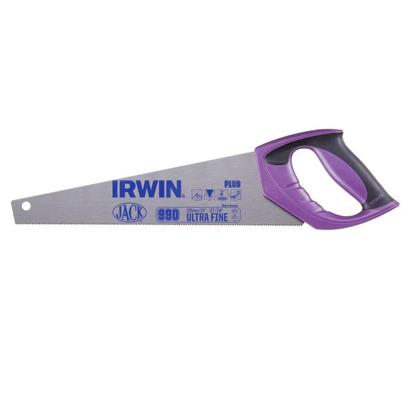 IRWIN® Jack® 990UHP Fine Junior / Toolbox Handsaw Soft-Grip 335mm (13in) 12 TPI