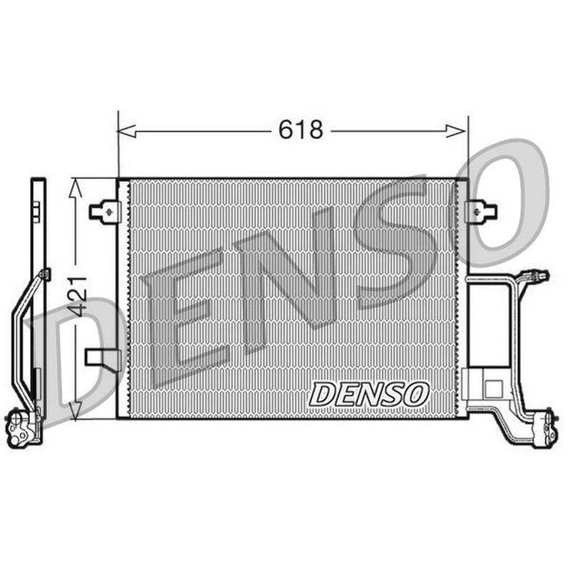 Denso Air Conditioning Condenser DCN02015